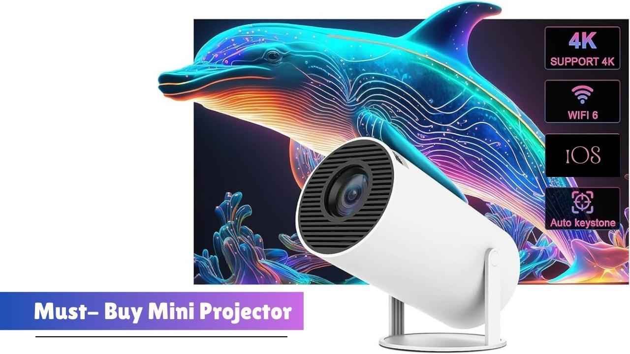 Transform Any Space with This Smart Mini Projector – A Must-Have Gadget!