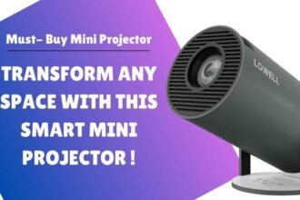 Transform Any Space with This Smart Mini Projector